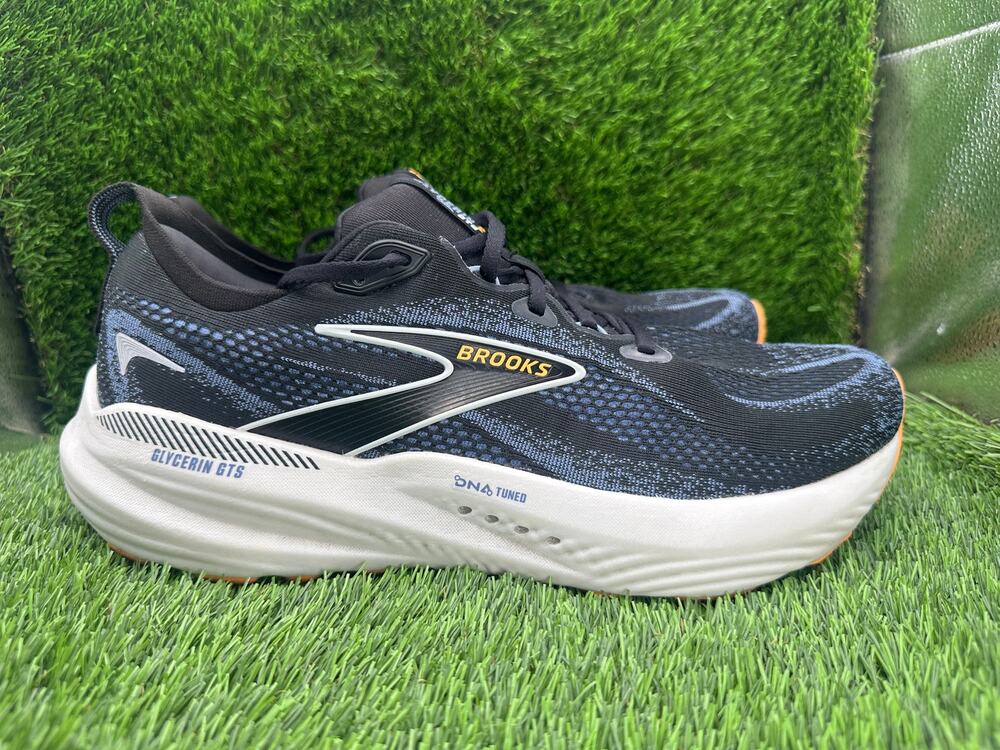 Brooks Glycerin GTS 22 1104461D013 Athletic Sneaker Men's 11.5D Black Jacquard